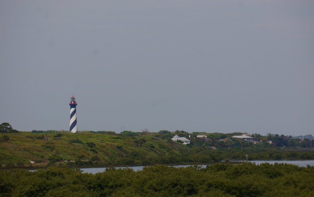 View from Anastasia State Park beach