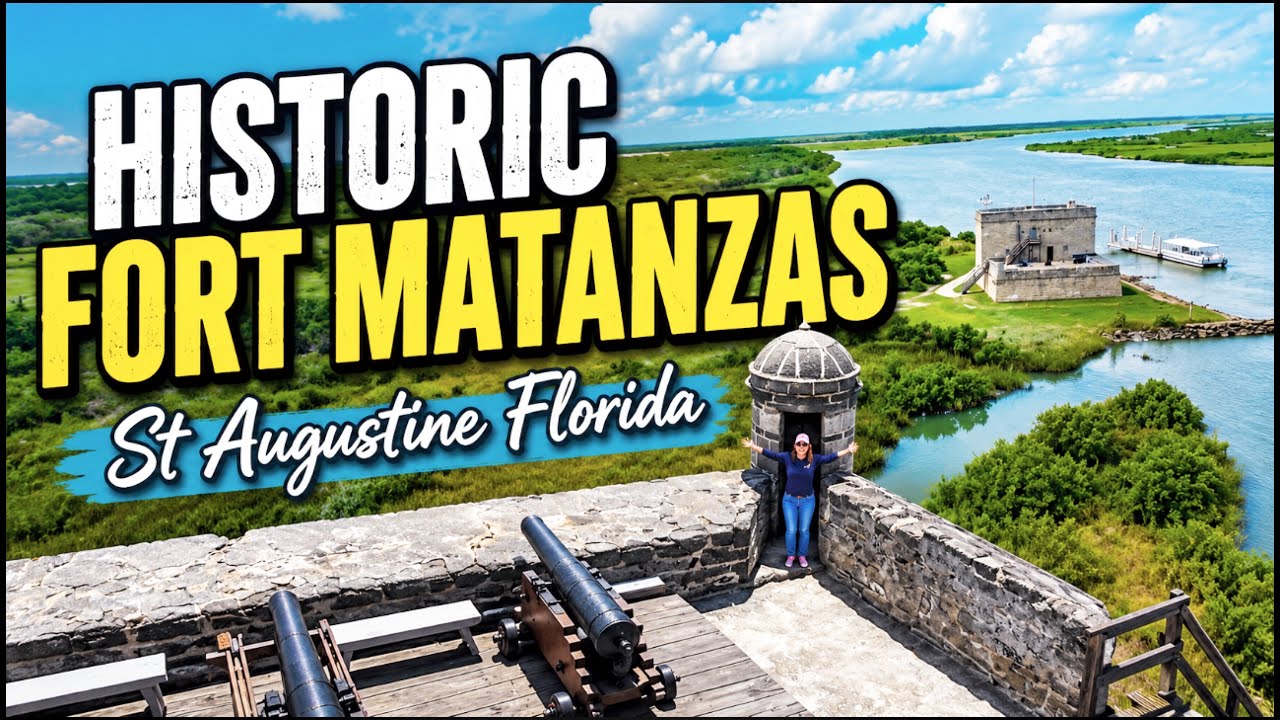 FORT MATANZAS NATIONAL MONUMENT TOUR || FREE Historic Attraction in Florida