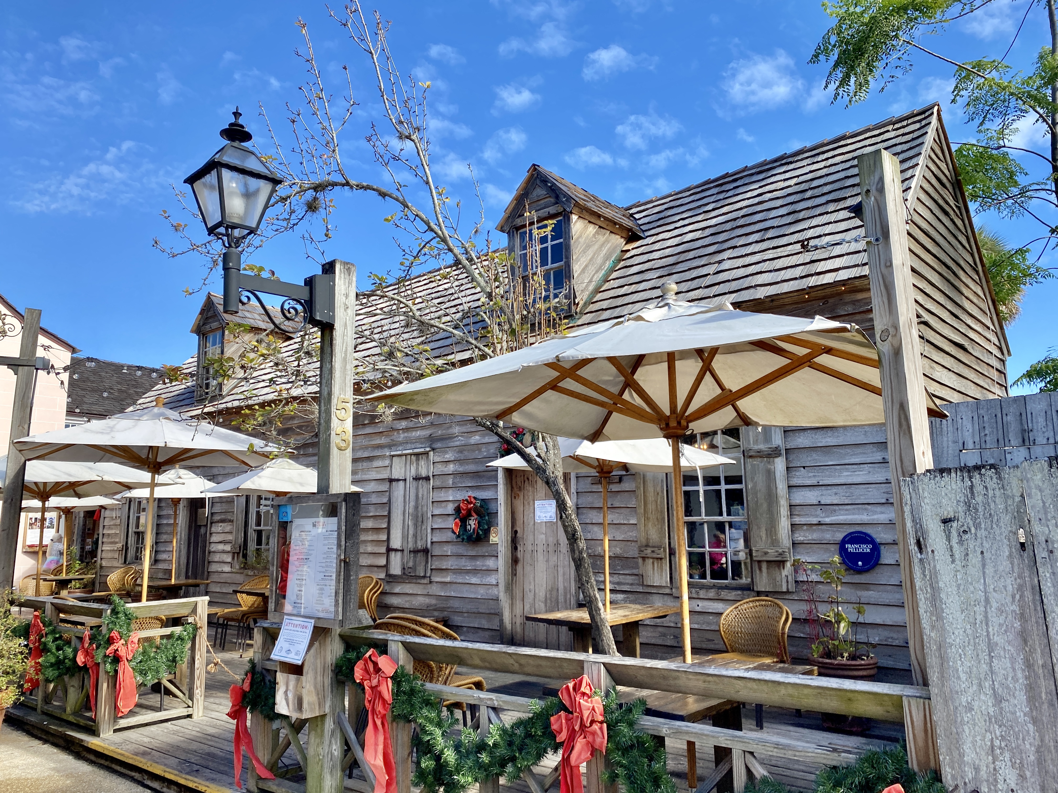 Pellicer-De Burgo House, St. George Street, Colonial Quarter, St. Augustine, FL
