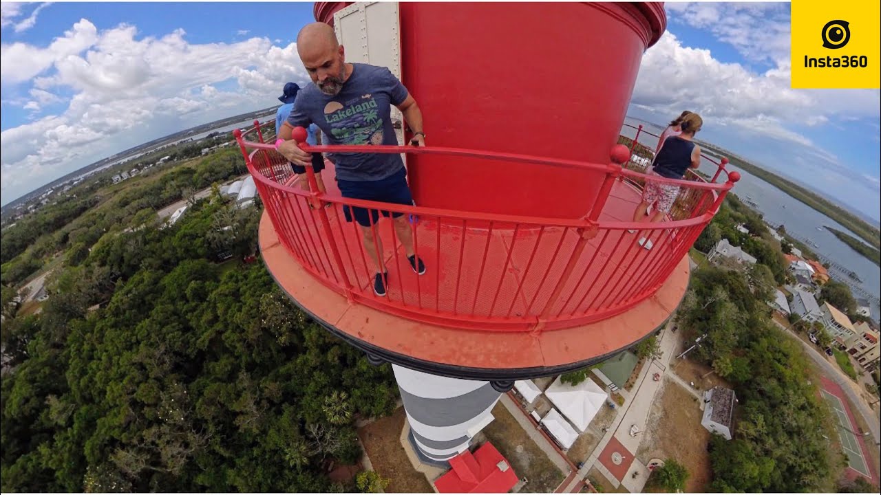 Touring the Most Haunted Lighthouse in America in St. Augustine, Florida 