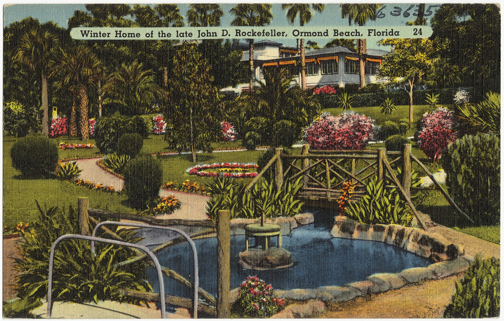 Winter home of the late John D. Rockefeller, Ormond Beach, Florida