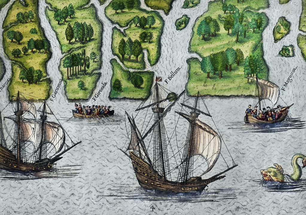 Leaving the River of May, the French discover two other rivers ; Six other rivers discovered by the French ill